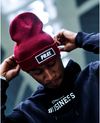 Pray Beanie Wine Red Urban Classics