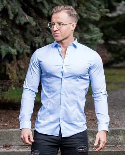 Parma Dress Shirt Blue Jack & Jones