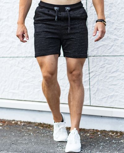 Capo Shorts Black Melange Rusty Neal