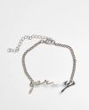 Pray Bracelet Silver Mister Tee