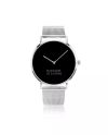 Silver Watch Night Klockjävel Of Sweden
