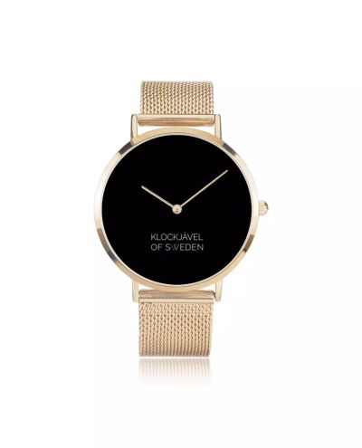 Rose Gold Watch Night Klockjävel Of Sweden