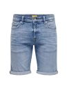 Mid Blue Denim Shorts Only & Sons