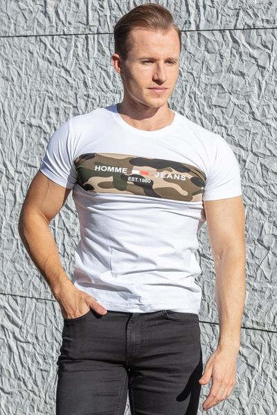 Belman Army Elastic Shirt White  Jerone