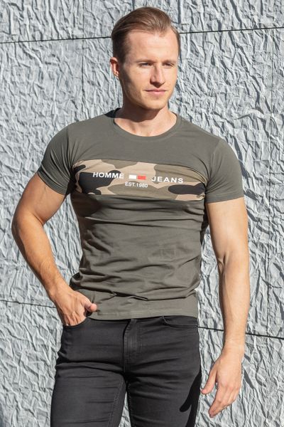 Belman Army Elastic Shirt Olive Jerone