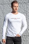 Sean White Elastic Longsleeve Text Print Jerone