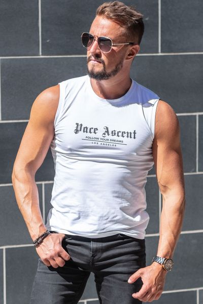 Los Angeles Men's Tank Top White Jerone