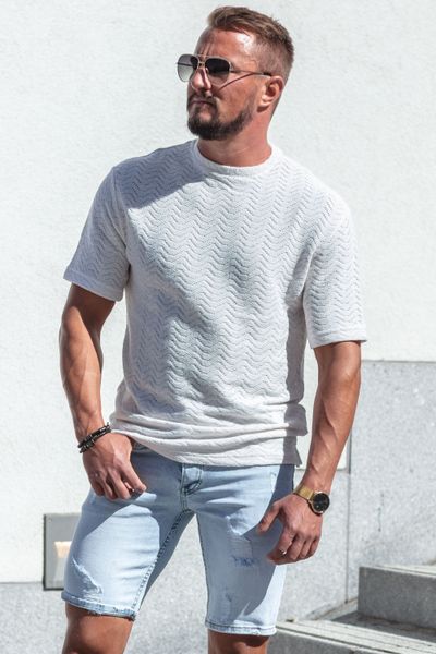 Crochet Shirt White Carisma
