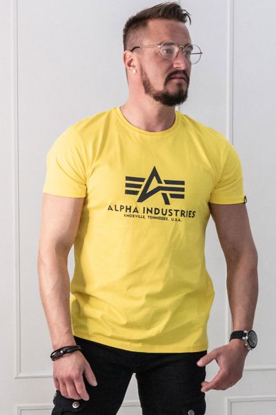 Pagrindiniai marškinėliai Empire Yellow Alpha Industries