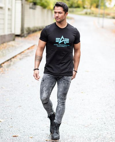 Logo T-Shirt Alpha Industries Logo T-Shirt Alpha Industries